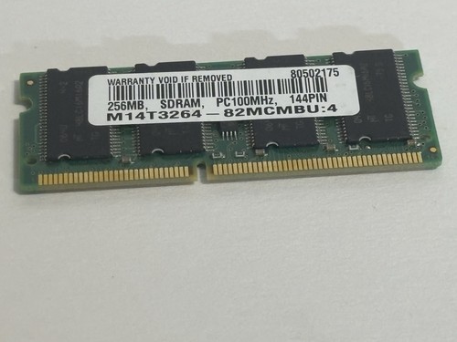 256mb pc100 sdram 144 - sdram, 144-pin
