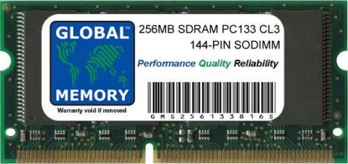 256mb pc133 133mhz - pc133, 144-pin