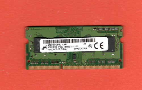 Micron dimm 1600 mhz - gb, so-dimm